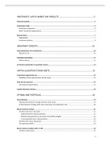 Security Pricing and Portfolio Selection summary KUL 2021-2022