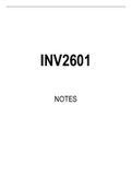 INV2601 Summarised Study Notes