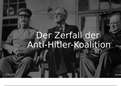 Der Zerfall der Anti-Hitler-Koalition