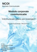 NCOI Module Corporate Communicatie - Geslaagd Jan. 2022 (8) - Communicatie tijdens een fusie