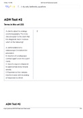 ADH Test #2