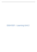 Ggh1502 Summary unit 2