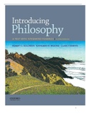 Test Bank and Instructor’s Manual Introducing Philosophy, Eleventh Edition by Robert C. Solomon, Kathleen M.