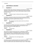 NURS 6640 Midterm Exam (Questions and Correct Answers)