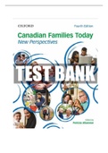 TEST BANK for Canadian Families Today New Perspectives 4th Edition Albanese. Test Bank,