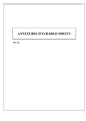 52A - Annexures to Charge Sheets