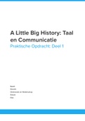 A Little Big History van Taal en Communicatie 