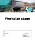 Voorbeeld werkplan stage