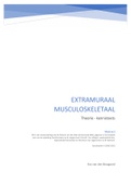 MSA Extramuraal - Theorie, pathologielijst, BOKS acuut + persisterend