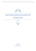 Samenvatting inleiding tot boekhouden en financiën (Marie-Laure Vandenhaute)