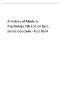 A History of Modern Psychology 5th Edition by C. James Goodwin - Test Bank.pdf