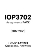 IOP3702 - Combined Tut201 Letters (2017-2021)
