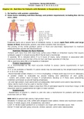 Pre nursing review - Nutrition [16, 17, 18, 19, 20, 21, & 22]