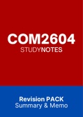 COM2604 (NOtes and ExamQuestions)