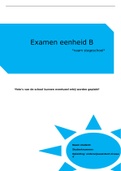 Bundel Examen B en C Onderwijsassistent niveau 4 