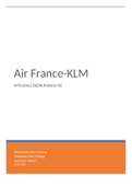 Integrale bedrijfsanalyse Air-France KLM/ Financiële rapportages InHolland (cijfer 7,5)