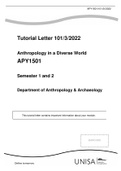 APY1501 Tutorial letter  2022