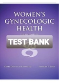 TEST BANK FOR Womens Gynecologic Health 3rd Edition By Schuiling and Likis
