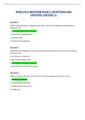 NURS 6551 MIDTERM EXAM 2 QUESTIONS AND ANSWERS (GRADED A)
