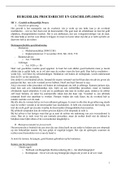 Burgerlijk Procesrecht & Geschiloplossing Aantekeningen Hoorcolleges + Werkcolleges Tilburg University