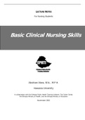 RN Basic Care practice Handbook (inserting catheter ,care of patient etc)