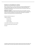Essay Unit 4- Application of chemical substances 
