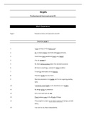 English 3 - course answers + lesson notes (event management)