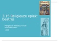 Religieuze epiek: Beatrijs samenvatting gedetailleerd