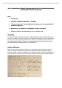 BTEC APPLIED SCIENCE: UNIT 14 - Learning Aim B 