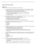 NURSING PNN101>Chapter 21. Physical Assessment question and answers