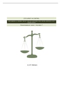 Blok 2.3 Samenvatting  Recht van de Europese Unie,  Jurist In Control 1 (REVH9JCT1) +jurisprudentie