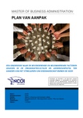 NCOI MBA Afstudeeropdracht Plan van aanpak incl. beoordeling (maart 2022)