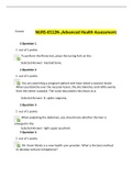 NURS-6512N NURS-6512 midterm Exam Advanced Health Assesment. (Latest 2022)