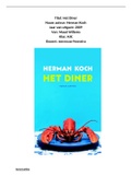 Boekverslag 'Het diner- Herman Koch'