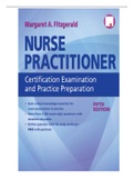 Exam (elaborations) NR 661/NR616 NURSE PRACTITIONER Certification Examination and Practice Preparation FIFTH EDITION Nurse Practitioner Certification Examination and Practice Preparation, ISBN: 9780803669178