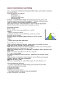 Business Process Management 4 - Lecture Notes 