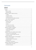 Politicologie: samenvatting 2021-2022 bevat boek, slides en notities