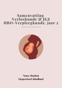 HBO-V jaar 2, periode 1 | 3 -  Samenvatting VERLOSKUNDE & JGZ - inholland, hbo-v. Blok verloskunde. 