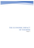Summary the economic impact of tourism TTOE