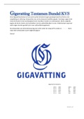 Gigavatting: Tentamenbundel KVS