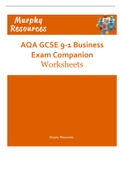 AQA 9-1 Business - Set 1 Paper 1