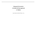 Managerial Economics, Froeb - Solutions, summaries, and outlines.  2022 updated