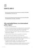 Class notes Global History (6441HGH) 