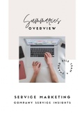 Samenvatting Services Marketing, ISBN: 9781526847805  Customer service insights (CSI)