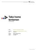 Take home tentamen contentmarketing | Cijfer 8