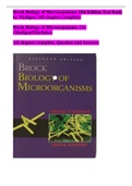 Brock Biology of Microorganisms 15th Edition Test Bank by Madigan (All Chapters Complete, Questions and Answers)