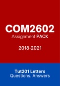 COM2602 - Combined Tut201 Letters (2018-2021)