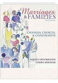 Test Bank for Marriages and Families Changes, Choices, and Constraints, 9th Edition Nijole V. Benokraitis
