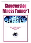 Stageverslag Fitness Trainer A