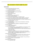 BIOL 102 EXAM 4 STUDY GUIDE / BIOL102 EXAM 4 STUDY GUIDE:LATEST-LIBERTY UNIVERSITY